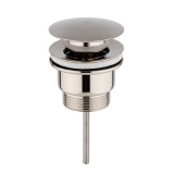 JTP Grosvenor Cross Nickel Universal Click-Clack Basin Waste Cut Out